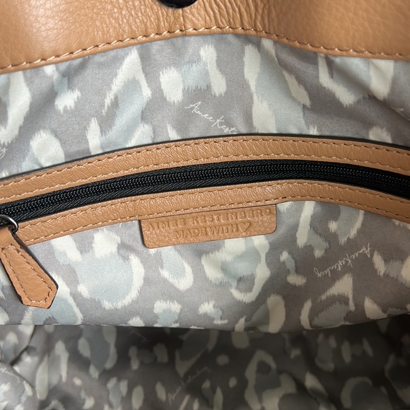 AIMEE KESTENBERG LARGE LEATHER TOTE HANDBAG PURSE MSRP $298.00 NWT - Picture 6 of 12